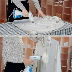 2023 - Tøjdamper, Bærbar Vertikal Dampstrygejern 1500w 280ml Hurtig Opvarmning Håndholdt Tøjdamp