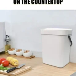 1,3 Gallons Kompostbeholder, 1-pak Kompostbeholder Lille