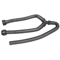 1 m Vaskemaskine PVC Y-formet Afløbsslange Vaskemaskinerørsforbindelse