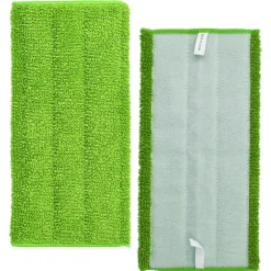 2 Pak Genanvendelige Mikrofiber Mop Puder til Swiffer Flat Mop