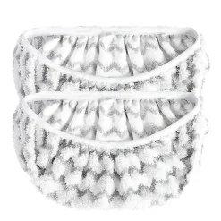 2 Pak Mikrofiber Genanvendelige Mop Puder Kompatibel Med Sweeper Mopper Vaskbare Mop Puder Til Vådt & Tørt Brug