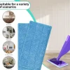 6 Pak Mikrofiber Spray (Blå), Swiffer WetJet Støv Rengøring Mop Pude