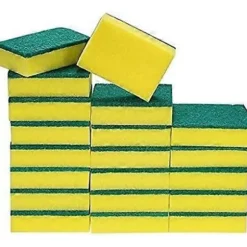 10 Pakke Hårdt Arbejdende Skuresvampe, Multifunktionel Magisk Rengøringssvamp Sletningssvamp Rengøringsunderlag