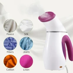 [通拓商品] Steamer til tøj 800W Kraftig håndholdt tøjdamper 200 ml Stor vandtank Hurtig opvarmning Stærk gennemtrængende Bærbar