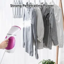 [通拓商品] Steamer til tøj 800W Kraftig håndholdt tøjdamper 200 ml Stor vandtank Hurtig opvarmning Stærk gennemtrængende Bærbar