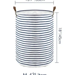 1 stk. (anker 35x45cm) 18-tommer store organiseringskurve til tøj