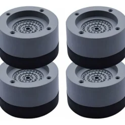 4 stk. Anti-vibrations puder Universel Vaskemaskine Anti-vibrations pude fødder