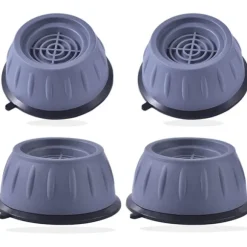 4 stk. Anti-vibrations vaskemaskine fødder, Anti-vibrations vaskemaskine