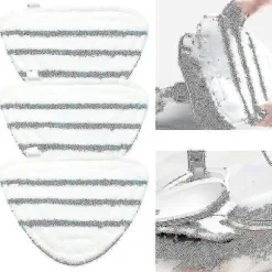 10 STK. dampmoppeklude til Easyfix SC2 SC3 SC4 SC5 damprenser udskiftning mikrofiber gulvklude