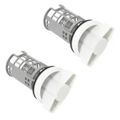 2 STK DC97-16991B Vaskemaskine Afløbspumpe Filter Vaskemaskine Filter til Erstatning for 4000059 AP5800143 PS