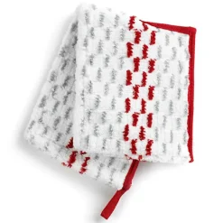 2 stk. der passer til O-cedar moppehoved rød Microfiber roterende udskiftningsmoppeklud