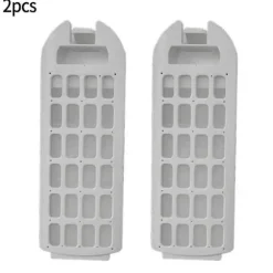 2 stk. fnugfiltre til HAIER 8/10 KG VASKEMASKINE FNUGFILTER HWT10MW1 HWT10MW2 0554 Vaskemaskine Udskift Fnugfilter (LGL)