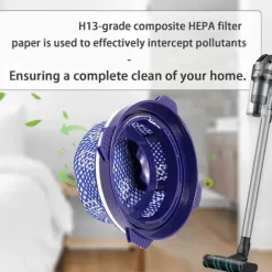 6 STK. HEPA-filter til Samsung Jet 60 Jet 70 Jet 70+ Jet 75 Jet 75+ Jet 90 VS9000RL Støvsuger As Shown