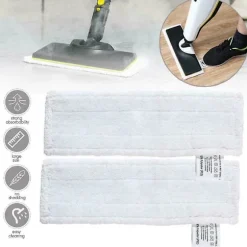 1 stk. Karcher Sc1 Sc2 Sc3 Sc4 Sc5 Damprenser Mop Terry Klude Gulv Puder Sæt