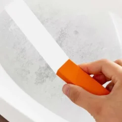 1 stk. Let kalkfjerner badeværelse glas rustfjerner gummi husholdnings køkken rengøringsværktøj køkkenvægt og rustbørste