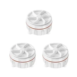 3 stk. Mini Vaskemaskine USB Tovejs Rotations Turbine Bærbar Vaskemaskine Til Strømper Undertøj