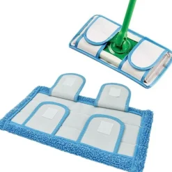 2 stk. Swiffer flade klæbende moppeklud moppepude mikrofiber mo