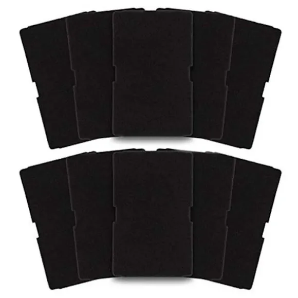 10 stk. tørrefilter til tørretumbler erstatning for Beko 2964840100, fnugfilter til tørretumbler Beko DE8635rx DS7512pa tørretumbler db black