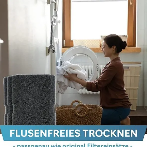 10 stk. tørrefilter udskiftning til 2964840100, fnugfilter til DE8635Rx DS7512Pa tørretumbler