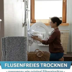 10 stk. tørretumblerfilter til udskiftning af tørretumbler til Beko 2964840100, fnugfilter til tørretumbler Beko DE8635rx DS7512pa