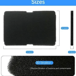 5 STK. Udskiftning af tørretumblerfiltre til //Elektra Bregenz/ Del 2964840100 Reservedele til tørretumbler [DB] Black