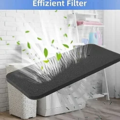 4 stk. Udskiftningsdele til tørretumblerfilter til Candy/Hoover/Ostein/Fagor/House to House varmepumpetørretumbler, Svampefilter P20250110634 [db] Black | Fyndiq