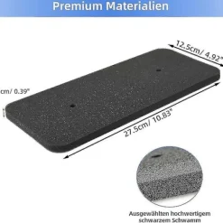 4 stk. udskiftningsdele til tørretumblerfilter til Candy/Hoover/Ostein/Fagor/House to House varmepumpetørrer, svampefilter (LGL) Black