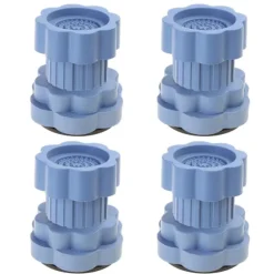 4 stk. Universal Justerbar Højde Vaskemaskine Fødder Pads Antivibration