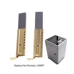4 stk./sæt Vaskemaskine Motor Kulfiber Indsats Børste L94mf7 kompatibel med Vaskemaskine
