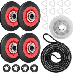4392067 Tørretumbler Reparationssæt til , , , Tørretumbler Inkluderer WPW10314173 Tromlerulle [DB] As Shown