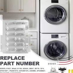 503978 Varmeelement Tørretumbler Nem Installation Tilbehør til 61927 503404