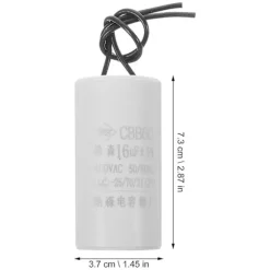 AC Kondensator 16uf 450v Motor Kørsel Kondensator Elektronisk Element Til Vaskemaskine