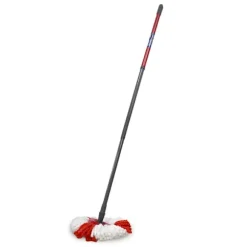 Adaptation Vileda/ O-Cedar roterende moppe teleskopstang 3 sektioner moppetilbehør moppestang rengøringsværktøj