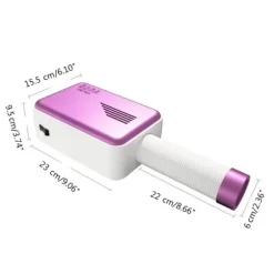Bærbar Elektrisk Tørretumbler Multifunktionel, Kan Tørre Tøj Selv På Regnvejrsdage, Og Kan Tidsindstilles Purple