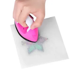 Bærbar Mini Elektrisk Strygejern Rejse Plastik Perler Tøj Sy Tilbehør[D]