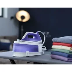 Dampstation CareStyle 1 - BRAUN - IS1014VI - 6 bar - 1,5 L - Lilla / Hvid lila och vit