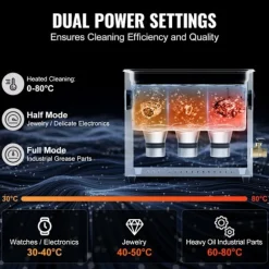 Digital Ultrasonisk Rengøringsmiddel-Duoku-6 L-Rengøringsapparat 180 W-med Bløde og Optimerede Degasseringsmodi