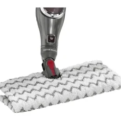 Dirt Grip Shark Pads [2 stk.] Kompatibel med Klik 'n' Flip S6001 og S6003 dampmopper, hvid