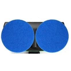 Elektrisk Gulvmoppe Roterende Moppe Skrubber Poleringsmaskine Gulvrengøringsværktøj (FMY) two blue