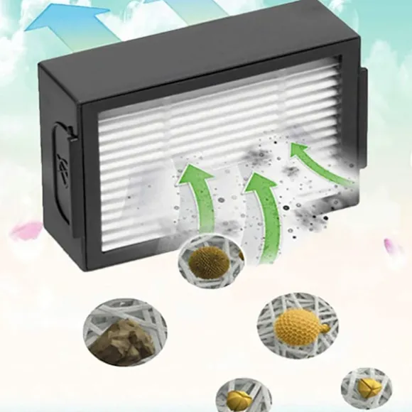 Filter iRobot Roomba E5 / E6 / I7 robotstøvsuger 4-pak