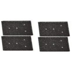 Filter til Tørretumbler 4-pak Whirlpool 481010716911 Black