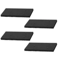 Filter til tørretumbler 4-pak Black Whirlpool 481010716911 Black