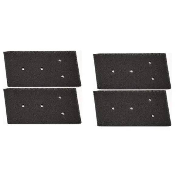 Filter til tørretumbler 4-pak Black Whirlpool 481010716911 Black