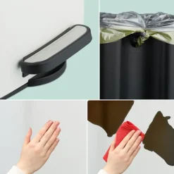 Firkantet pedalspand 6L med soft-Close låg