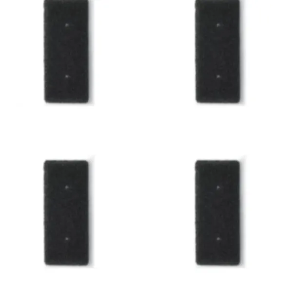 Fnugfilter til Samsung DC62-00376A/DC6200376A tørretumbler 4-Pack