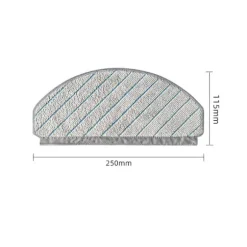 For Ecovacs Deebot T10/T10 Plus Robotstøvsuger Hoved Sidebørste Støvpose Hepa Filter Mopp Klud Reservedele DB As Shown