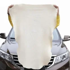 Fshion Naturlig Ruskind Bil Rengøringsklude Vask White 60cm*45cm