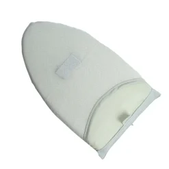 Garment Steamer Strygehandske Anti Steam Mitt med fingerløkke White 1PC