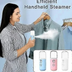 GETIT Mini rejsedamper ledningsfri Kompatibel med hurtig tøjpleje med USB-opladning