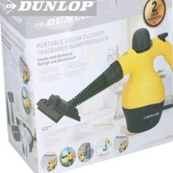 (GUL) Dunlop -12116 - Bærbar damprenser, 4 bar - 1050 Watt YELLOW